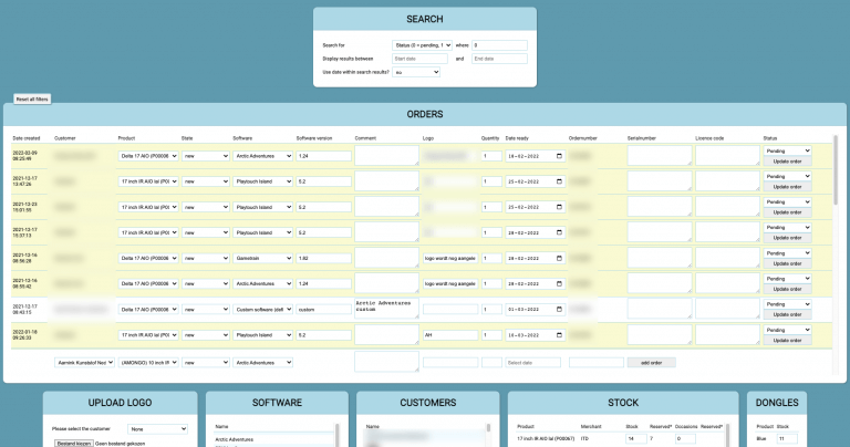 IKC – Reserveringsoverzicht
